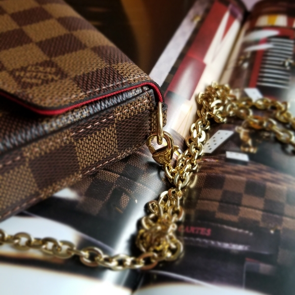 LOUIS VUITTON  Felicie Damier ebene - Picture 10 of 16